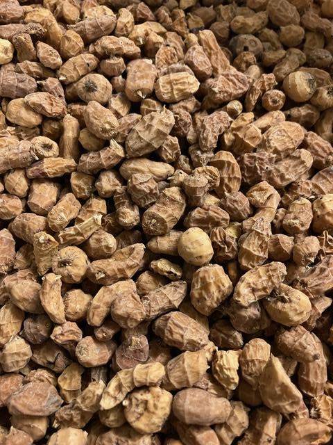 Erdmandeln getrocknet